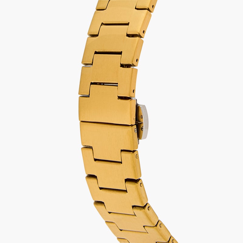 OMAX ساعة يد أنالوج ذهبية للنساء من أومكس - Image 5